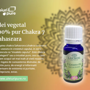 Ulei vegetal 100 % pur pentru chakra 7 sahasrara (chakra coronara)